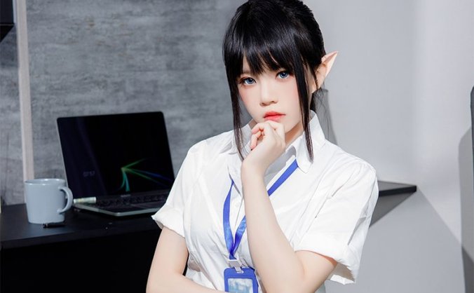 桜桃喵 – NO.176 精灵OL [46P-643M]